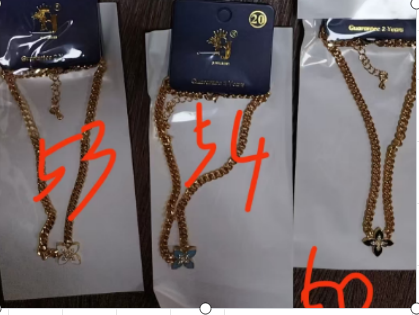 سنسال سلسلة مع تعليقة شكل وردة